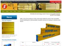 Attik, Ltd is the producer of the wood beam  used in the monolithic house-building as a demountable reusable element of casing of columns and floors.